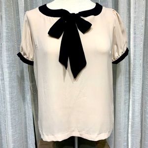 Forever21 black bow top